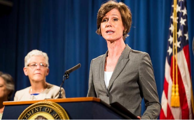 Trump Sacks Acting Attorney General for Refusing to Enforce Immigration Order   